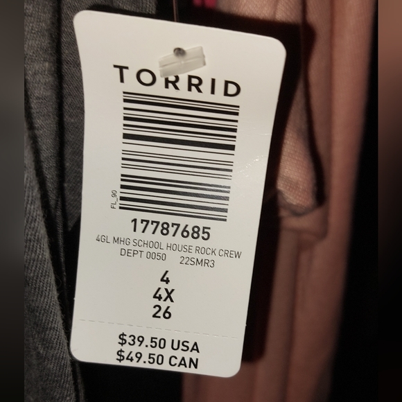 School House Rock - Save The Ocean by Torrid Tshirt - Picture 2 of 2